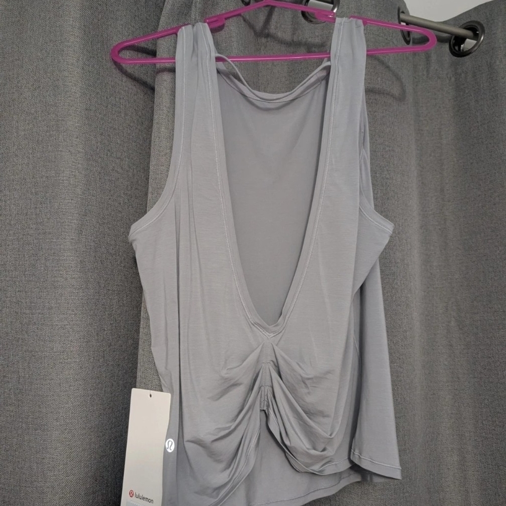 Lululemon Gray Sleeveless Top